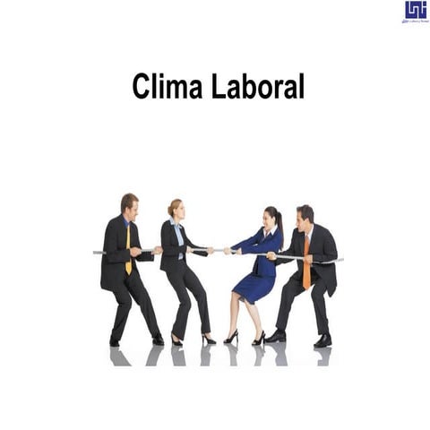 Presentacion clima laboral