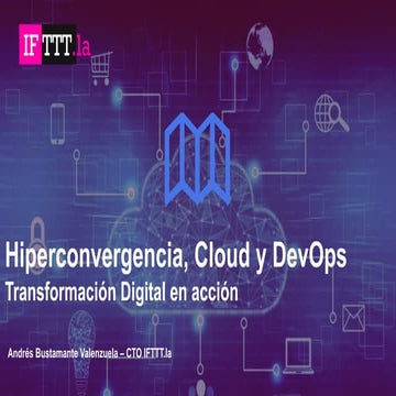 Hiperconvergencia, cloud y DevOps en el Estado