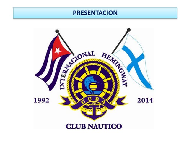 Presentación club nautico dic 2014