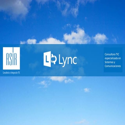 Presentación Lync Server 2013