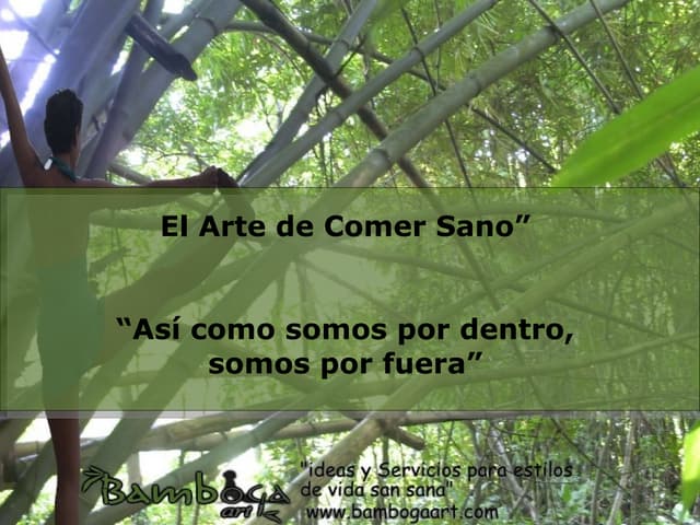 El Arte de Comer Sano