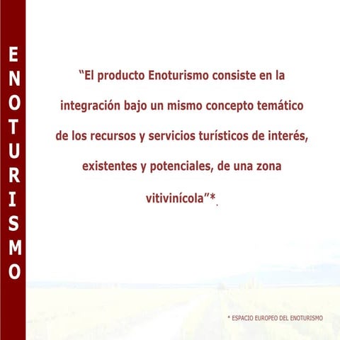 Enoturismo