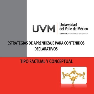 Contenidos declarativos Tipo Factua...