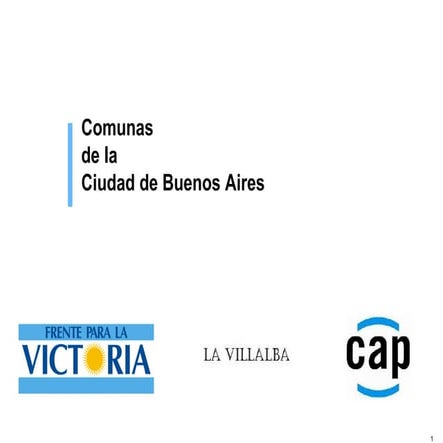 Presentacion comunas 2011 comuna 13