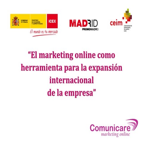 Comunicare-Marketing Internacional