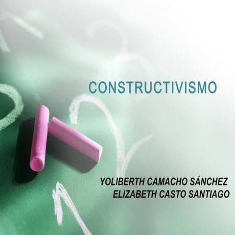Presentacion constructivismo