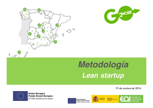 Metodología Lean Startup - Coworking Cartagena