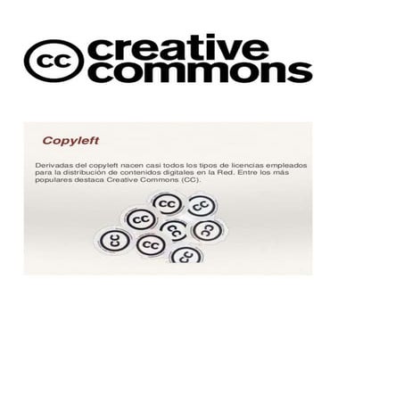Presentacion creative commons