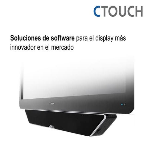 Soluciones de software para CTOUCH