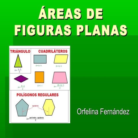 AREA DE FIGURAS PLANAS