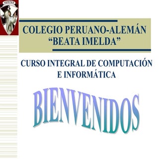 Presentación curso de computación