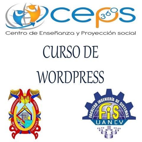 Presentacion curso wordpress