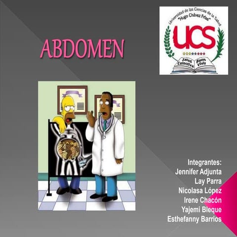 Anatomia topográfica del abdomen | PPTX