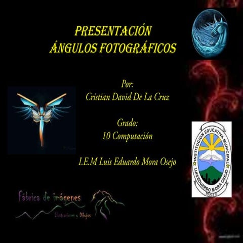 Presentacion de angulos
