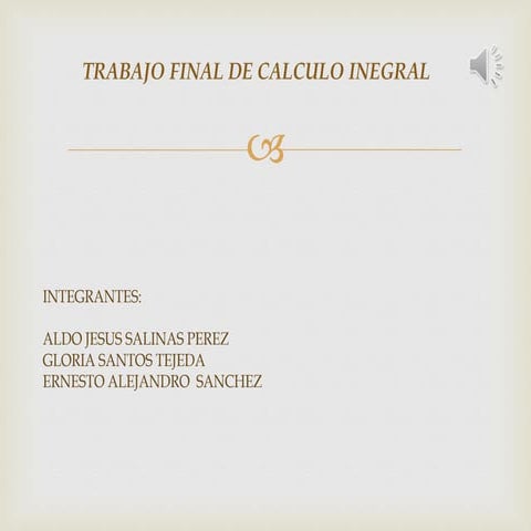 Presentacion de calculo