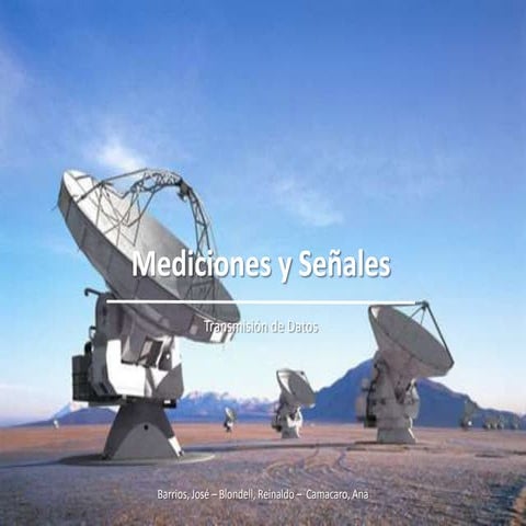 Medidas y Señales