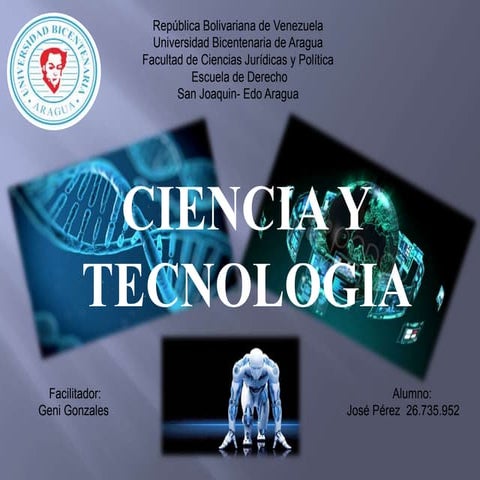 Ciencia y tecnologia | PPTX