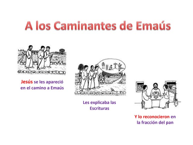 Presentacion de emaus