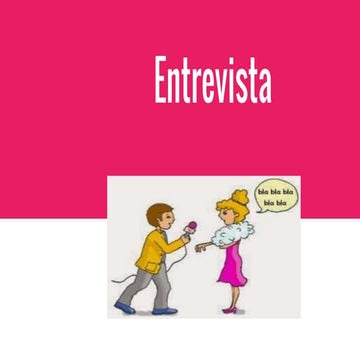 Presentación de entrevista y su importancia que tiene 