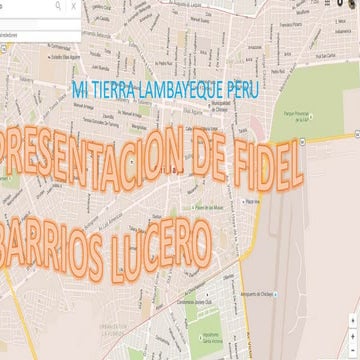 Presentacion de fidel barrios