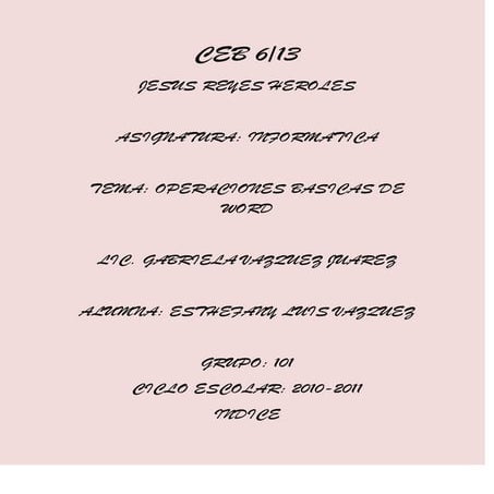 Presentacion de informatica