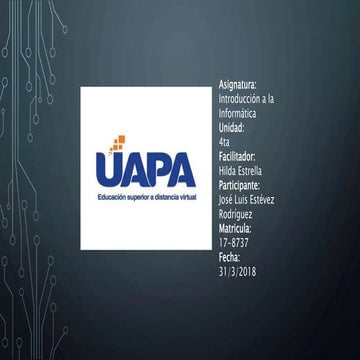 Presentacion de informatica