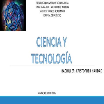 CIENCIA Y TECNOLOGIA | PPTX