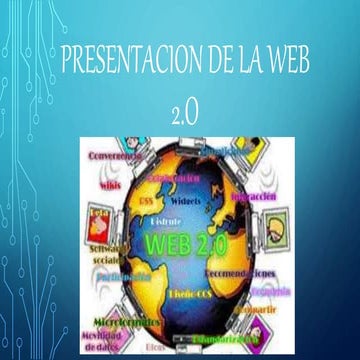 CARACTERISTICAS DE LA WEB 2.0 | PPTX