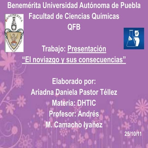 El noviazgo y sus consecuencias