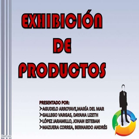 exhibicion de productos
