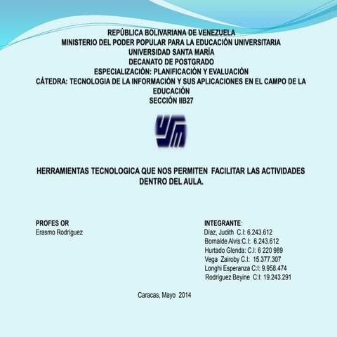 Presentacion de power point de la tecnologia