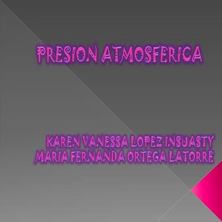 Presentacion de power point presion...