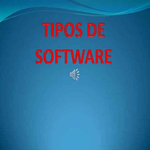 Presentacion de software