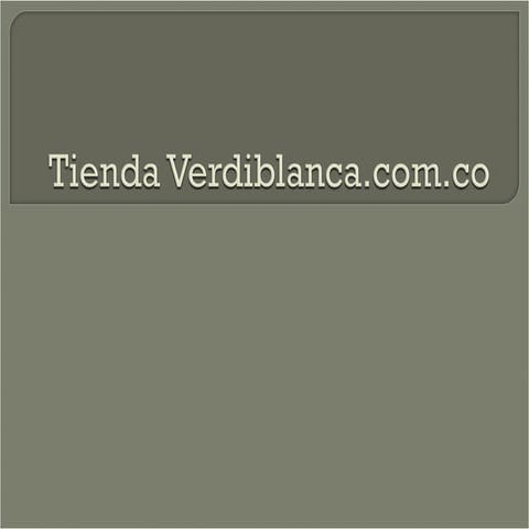 Presentacion de la primera entrega