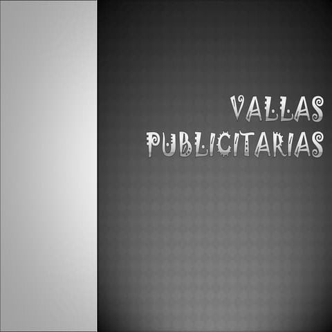 Presentacion De Vallas