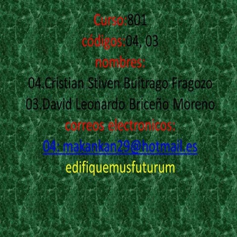 Presentacion diapositivas