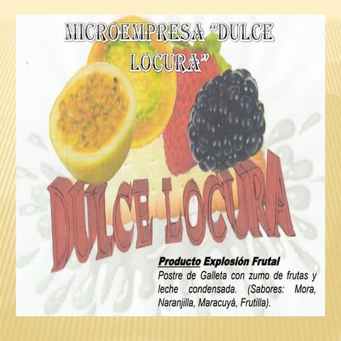 MICROEMPRESA "DULCE LOCURA"