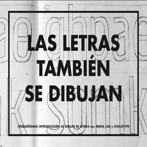 Presentacion dibujar letras