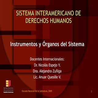 ENJ-3-200 Sistema Interamericano de...