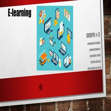 Presentacion E-learning | PPTX