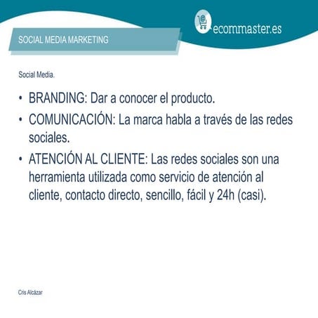 III Congreso Ecommaster - Mujeres Social Commerce al Borde de un Ataque de Nervios