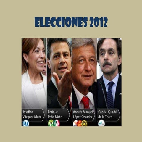 Presentacion elecciones 2012 PPT