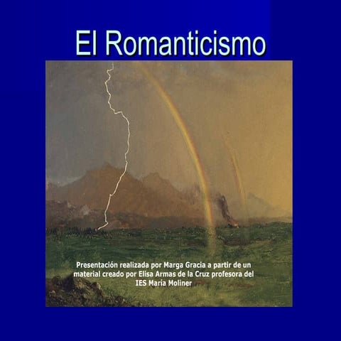 Presentación del romanticismo marga