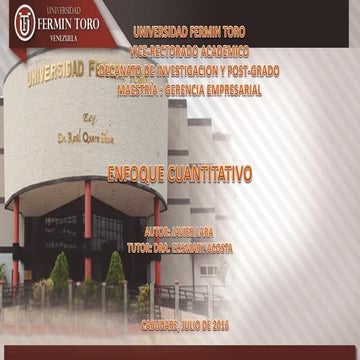 Presentacion enfoque cuantitativo (rev. 0) pdf