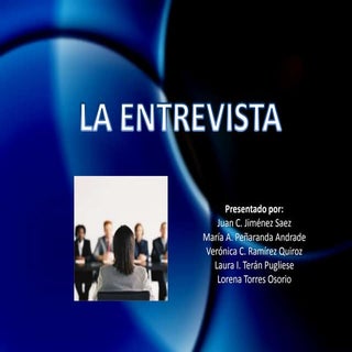 Presentacion entrevista