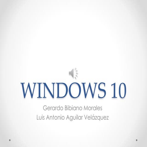 CLASE 04 WINDOWS 10.pptx dirigido a principiantes | PPTX