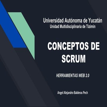 Conceptos de Scrum
