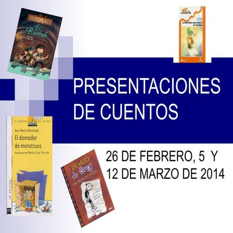 Presentaciones de cuentos