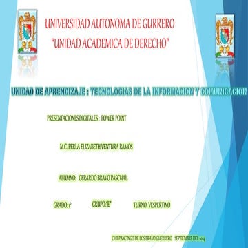 Presentaciones digitales  powerpoint