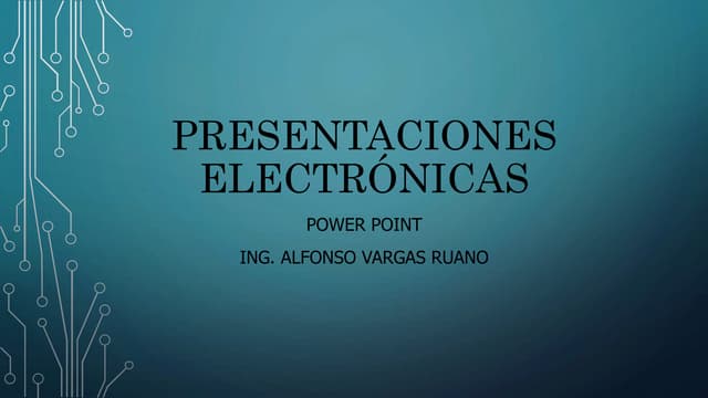 PRESENTACIONES ELECTRÓNICAS.pptx